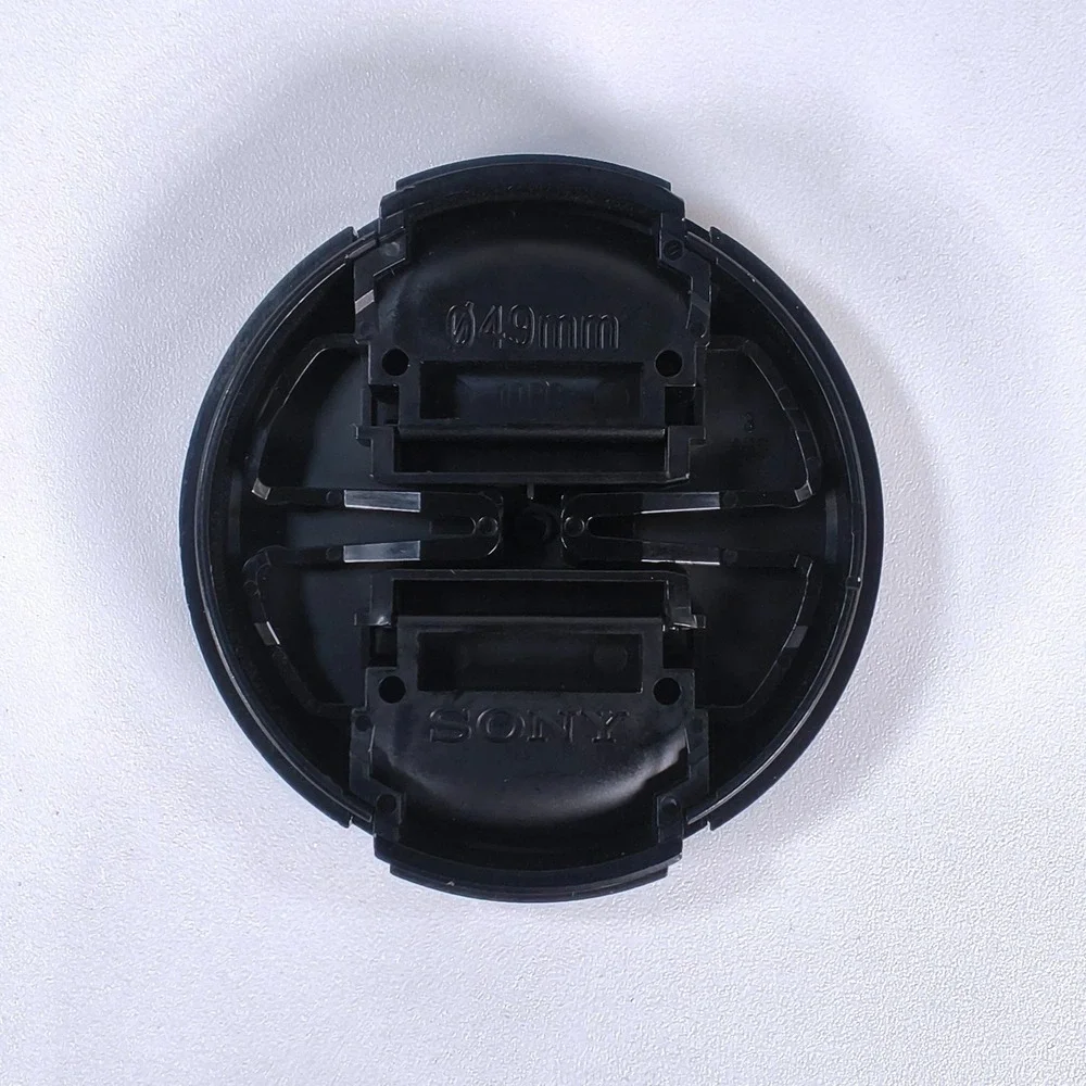 Sony 49mm Front Lens Cap Center Pinch ALC-F49S Black for E-Mount Lenses